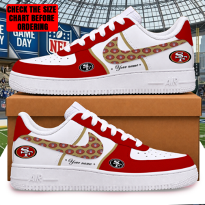 Limited Edition – Customized NFL San Francisco 49Ers Af1 Shoes