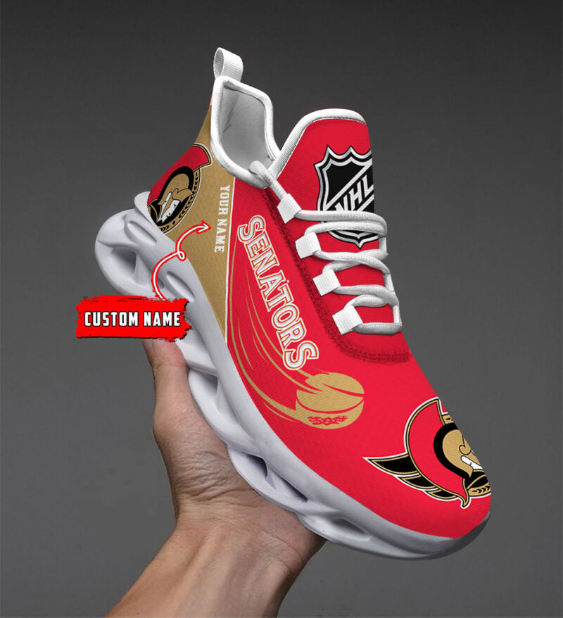 Limited Edition – Customized NHL Ottawa Senators Max Soul Shoes - Image 2