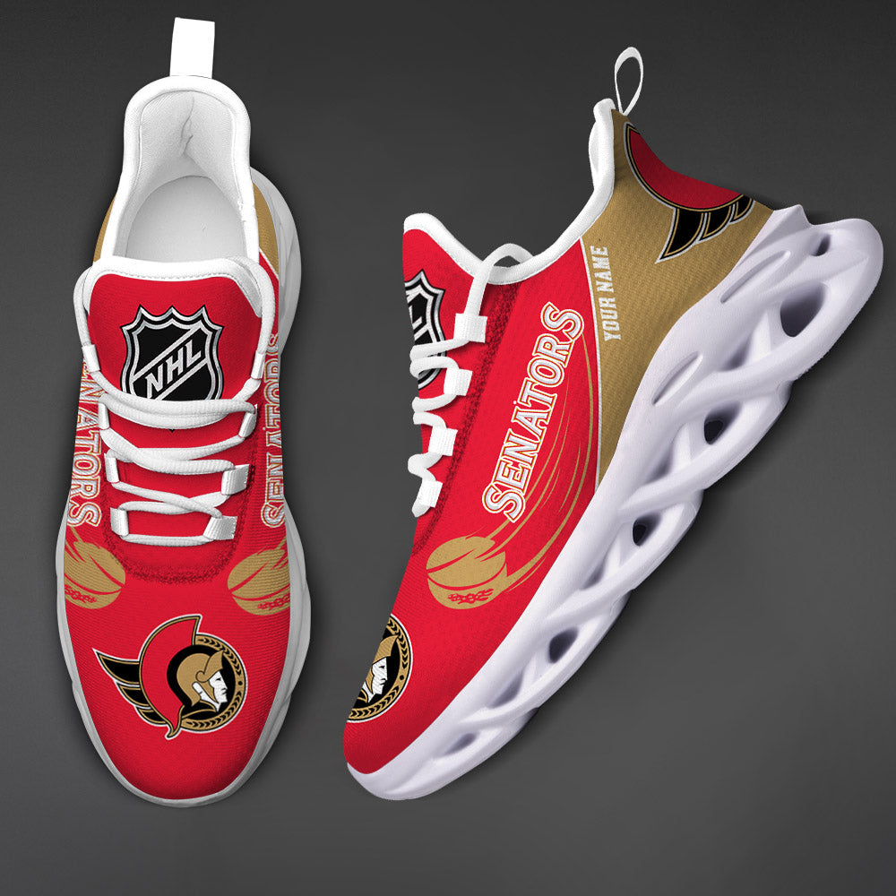 Limited Edition – Customized NHL Ottawa Senators Max Soul Shoes - Image 4