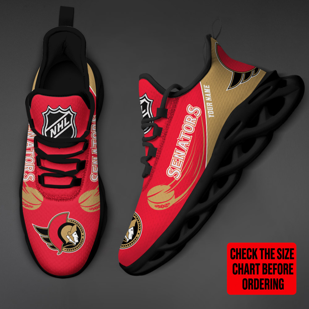 Limited Edition – Customized NHL Ottawa Senators Max Soul Shoes