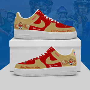 Limited Edition – Customized NFL San Francisco 49Ers Af1 Shoes