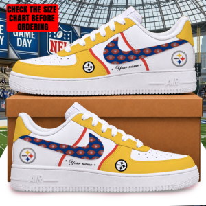 Limited Edition – Customized NFL Pittsburgh Steelers Af1 Shoes