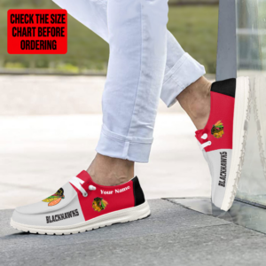 Limited Edition – Customized NHL Chicago Blackhawks Premium Loafer Shoes