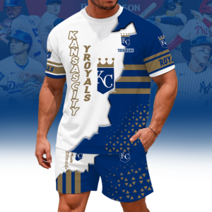 Limited Edition – Customized MLB Kansas City Royals Unisex T-Shirt & Shorts Set