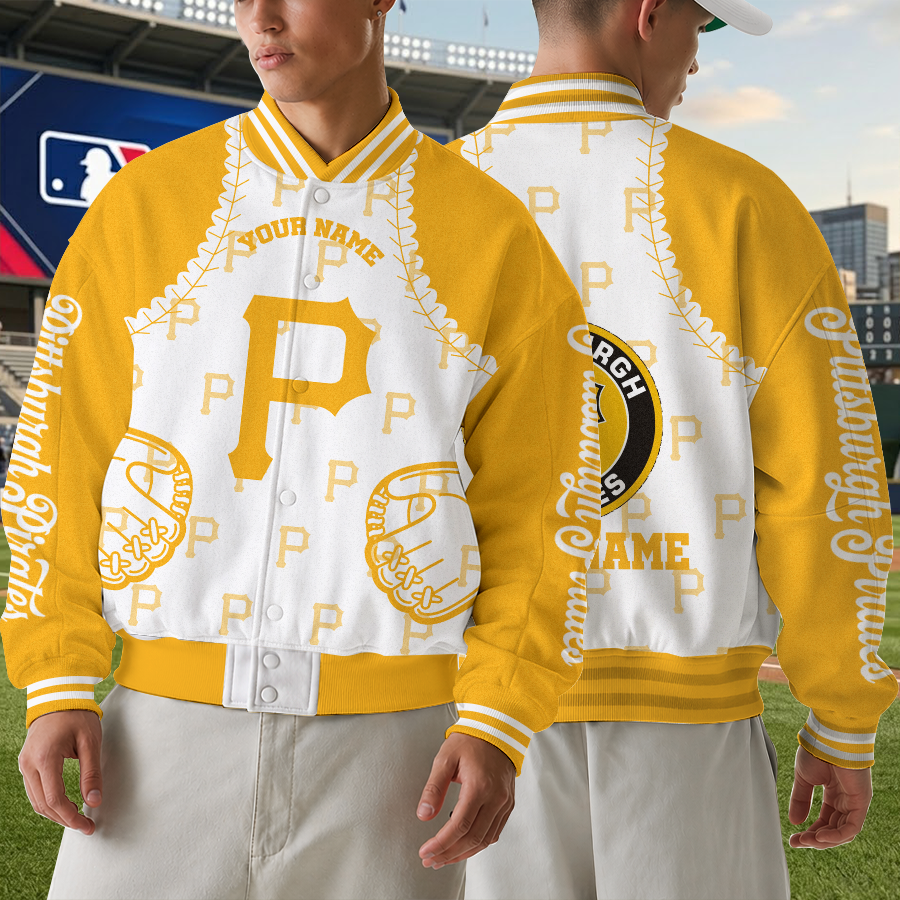 Limited Edition – Customized MLB Pittsburgh Pirates Baseball Jacket