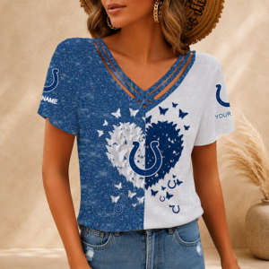 Limited Edition – Customized NFL Indianapolis Colts V-Neck Shirt