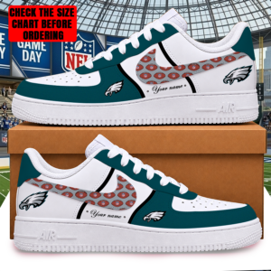 Limited Edition – Customized NFL Philadelphia Eagles Af1 Shoes