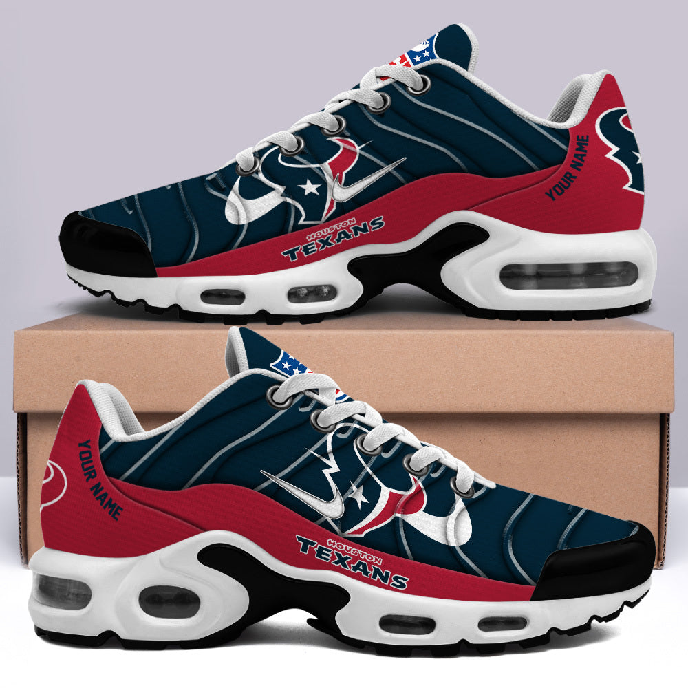 Limited Edition – Customized NFL Houston Texans Air Max Plus Sneakers - Image 2