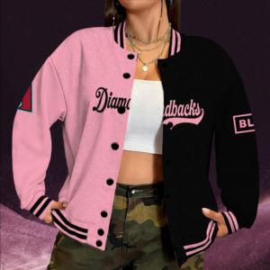 [Flash Sale – CustomizedMLB Arizona Diamondbacks Baseball Jacket