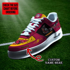 Limited Edition – Customized NFL Arizona Cardinals Af1 Shoes