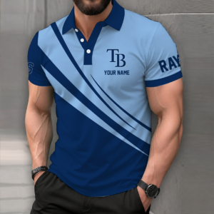 Limited Edition – Customized MLB Tampa Bay Rays Polo Shirt