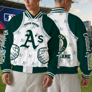 Limited Edition – Customized MLB Oakland Athletics Baseball Jacket