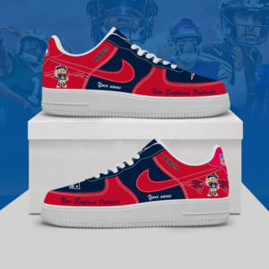 Limited Edition – Customized NFL New England Patriots Af1 Shoes