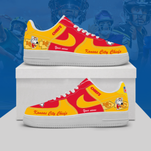Limited Edition – Customized NFL Kansas City Chiefs Af1 Shoes