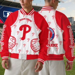 Limited Edition – Customized MLB Philadelphia Phillies Baseball Jacket