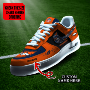 Limited Edition – Customized NFL Denver Broncos Af1 Shoes