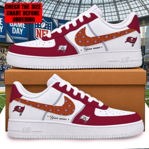 Limited Edition – Customized NFL Tampa Bay Buccaneers Af1 Shoes