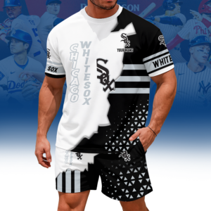 Limited Edition – Customized MLB Chicago White Sox Unisex T-Shirt & Shorts Set