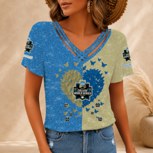 Limited Edition – Customized NCAA College World Series V-Neck Shirt