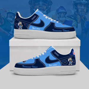 Limited Edition – Customized NFL Tennessee Titans Af1 Shoes