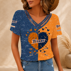 Limited Edition – Customized NCAA Cal State Fullerton Titans V-Neck Shirt