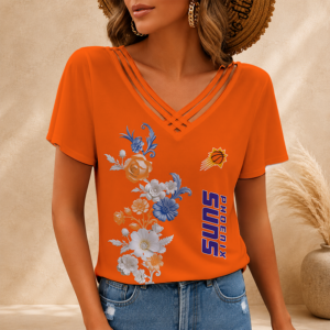 Limited Edition – Customized NBA Phoenix Suns V-Neck Shirt