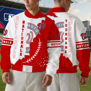 Limited Edition – Customized MLB Washington Nationals Baseball Jacket