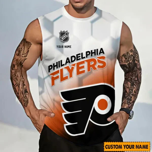 Limited Edition – Customized NHL Philadelphia Flyers Tank Top & Gym Shirt