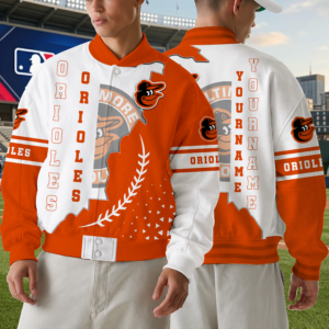 Limited Edition – Customized MLB Baltimore Orioles Baseball Jacket
