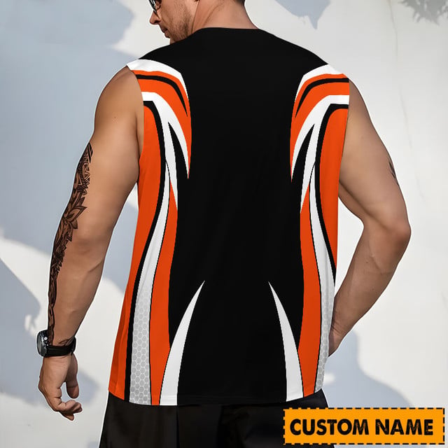 Limited Edition – Customized NHL Philadelphia Flyers Tank Top & Gym Shirt - Image 3