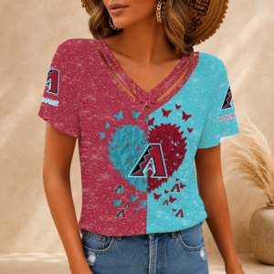 Limited Edition – Customized MLB Arizona Diamondbacks V-Neck Shirt