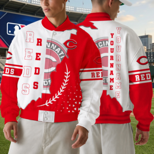 Limited Edition – Customized MLB Cincinnati Reds Baseball Jacket