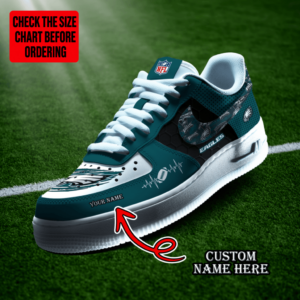 Limited Edition – Customized NFL Philadelphia Eagles Af1 Shoes