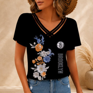 Limited Edition – Customized NBA Brooklyn Nets V-Neck Shirt