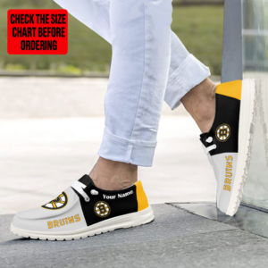 Limited Edition – Customized NHL Boston Bruins Premium Loafer Shoes