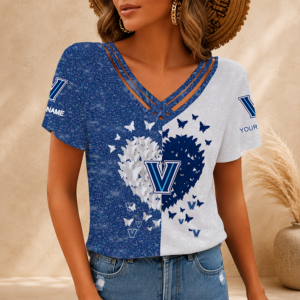 Limited Edition – Customized NCAA Villanova Wildcats V-Neck Shirt