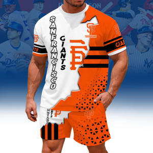 Limited Edition – Customized MLB San Francisco Giants Unisex T-Shirt & Shorts Set