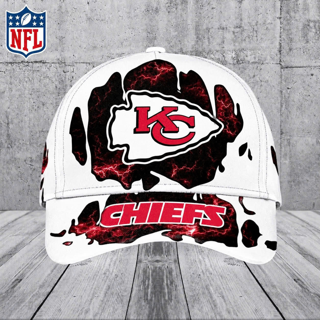 Limited Edition – Customized NFL Kansas City Chiefs Classic Cap
