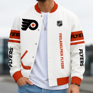 Limited Edition – Customized NHL Philadelphia Flyers Baseball Jacket