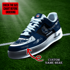 Limited Edition – Customized NFL Dallas Cowboys Af1 Shoes
