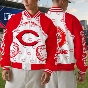 Limited Edition – Customized MLB Cincinnati Reds Baseball Jacket