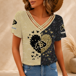 Limited Edition – Customized NCAA Colorado Buffaloes V-Neck Shirt