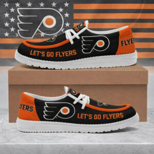 Limited Edition – Customized NHL Philadelphia Flyers Loafer Shoes