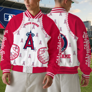 Limited Edition – Customized MLB Los Angeles Angels Baseball Jacket