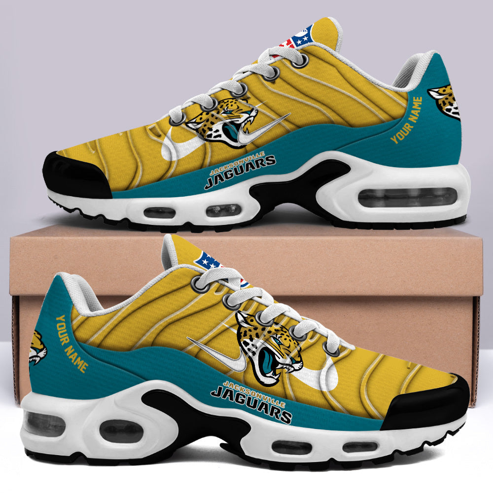 Limited Edition – Customized NFL Jacksonville Jaguars Air Max Plus Sneakers - Image 2