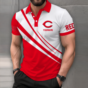 Limited Edition – Customized MLB Cincinnati Reds Polo Shirt