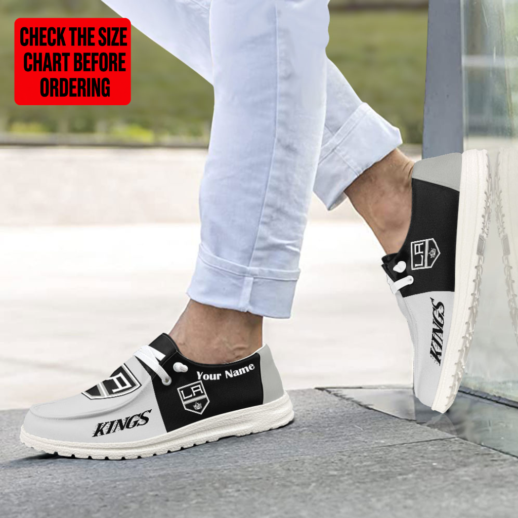 Limited Edition – Customized NHL Los Angeles Kings Premium Loafer Shoes