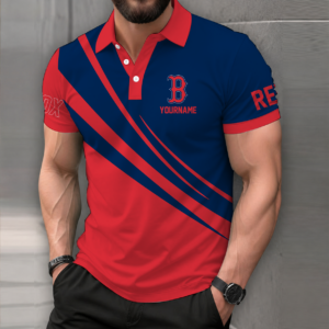 Limited Edition – Customized MLB Boston Red Sox Polo Shirt