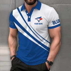 Limited Edition – Customized MLB Toronto Blue Jays Polo Shirt