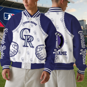 Limited Edition – Customized MLB Colorado Rockies Baseball Jacket